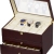 Auer Accessories Gaia 425DB Uhrenbox für 25 Uhren Dunkles Wurzelholz - 1