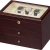 Auer Accessories Gaia 425DB Uhrenbox für 25 Uhren Dunkles Wurzelholz - 2