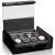 MODALO Imperia Uhrenbox für 8 Uhren MODELL 2014 schwarz/ carbon - 5