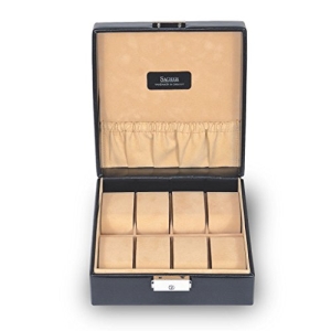 Sacher Uhrenbox für 8 Uhren, echt Leder, 2015.010443 - 2